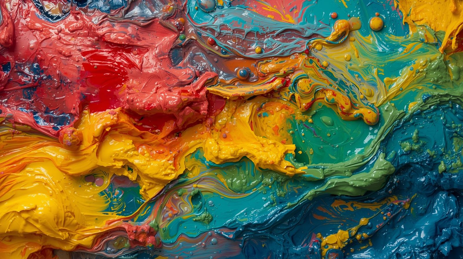 Vibrant example of acrylic texture techniques showing creative acrylic surface effects and inspiring acrylic painting texture ideas on canvas.